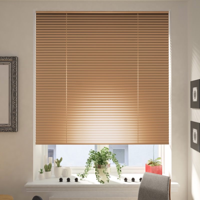 Brushed Gold Venetian Blind