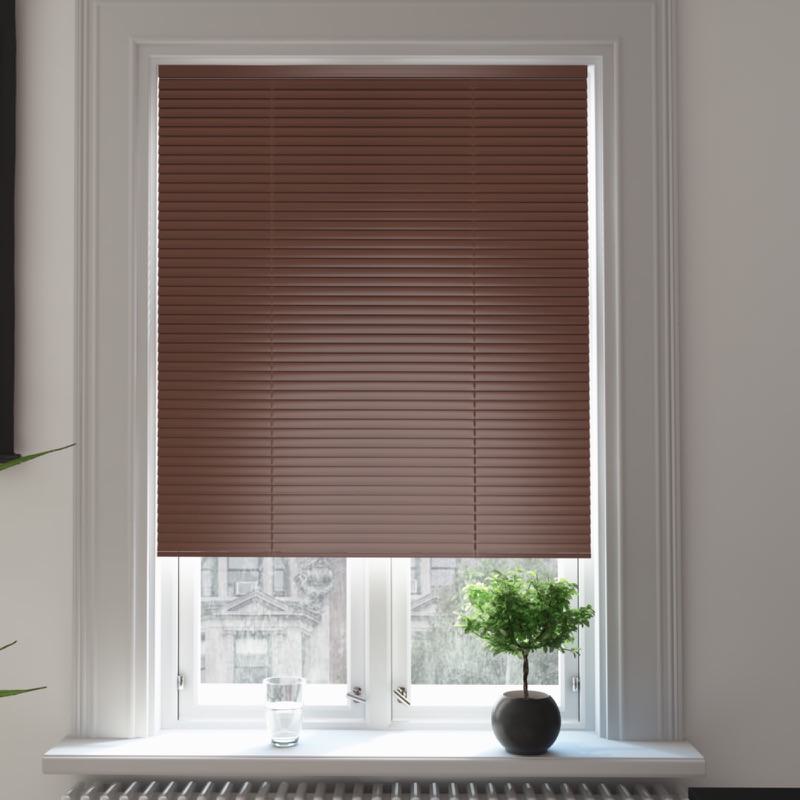 Dark Brown Venetian Blind