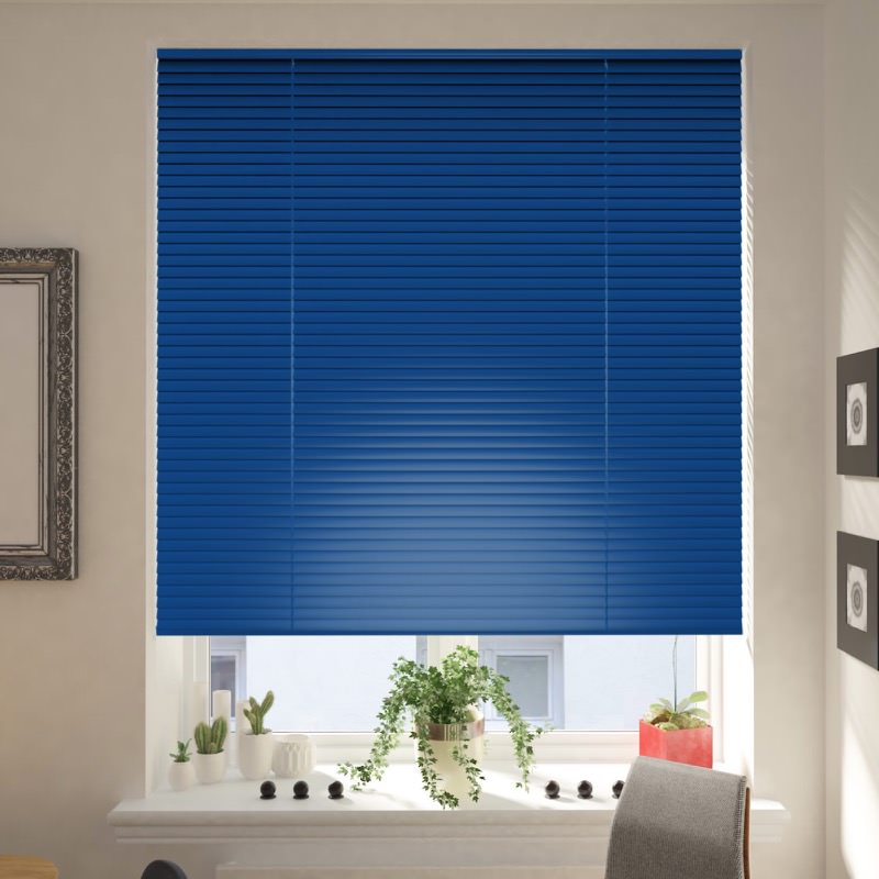 Navy Venetian Blind