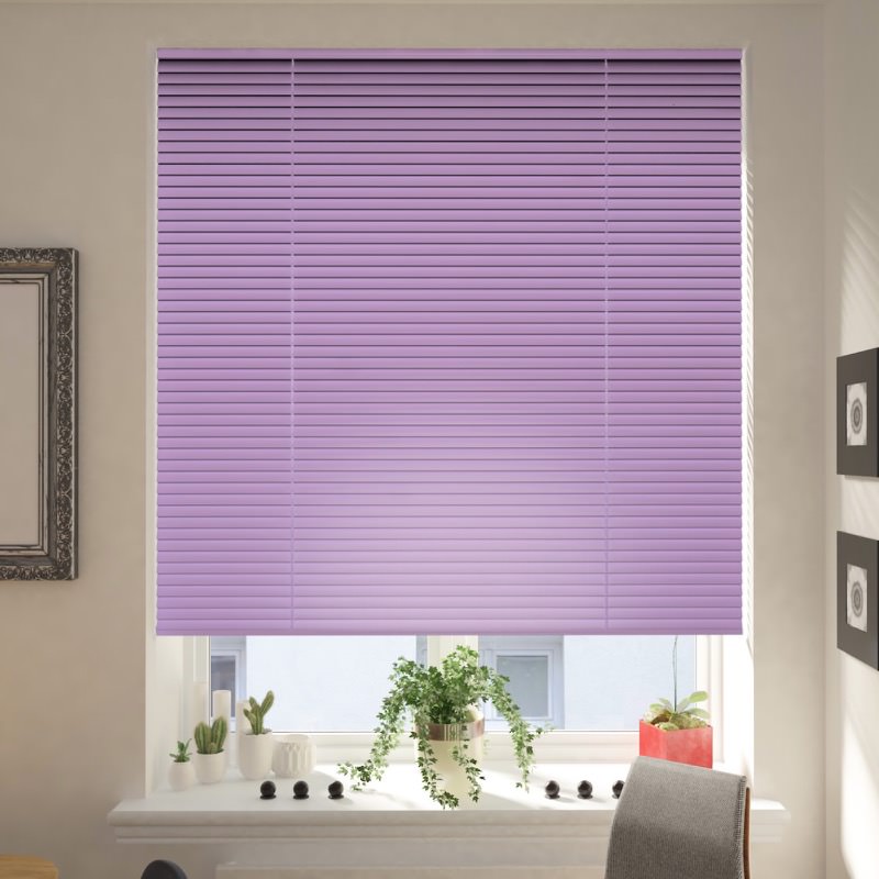 Purple Venetian Blind