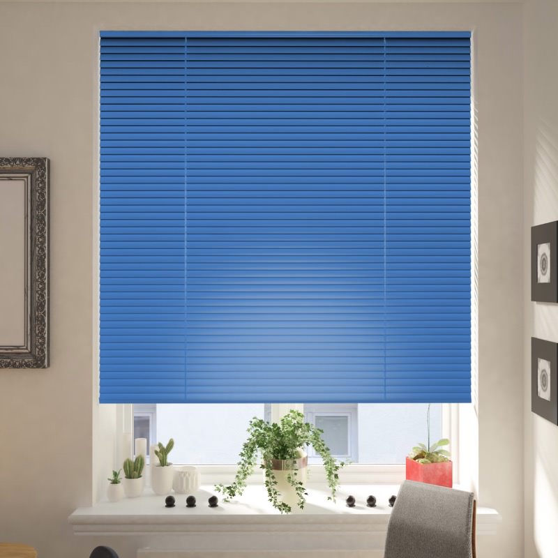 Royal Blue Venetian Blind
