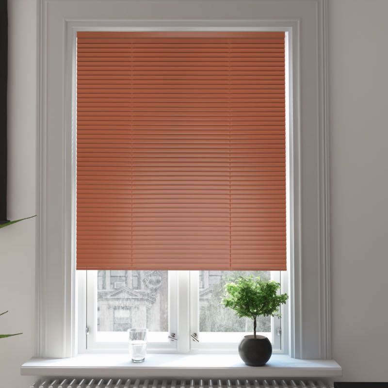 Saddlebrown Venetian Blind