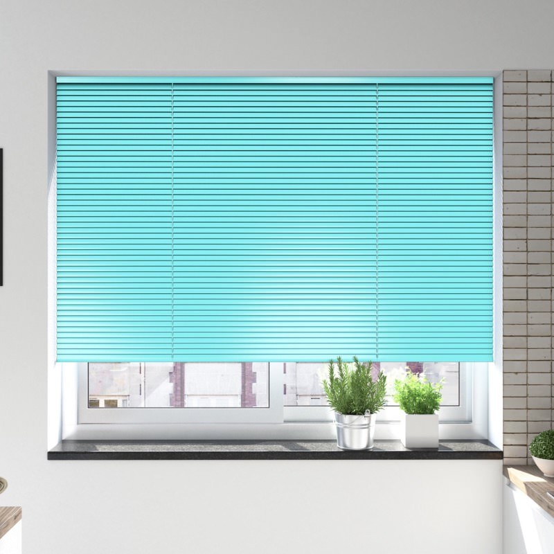 Sea Green Venetian Blind