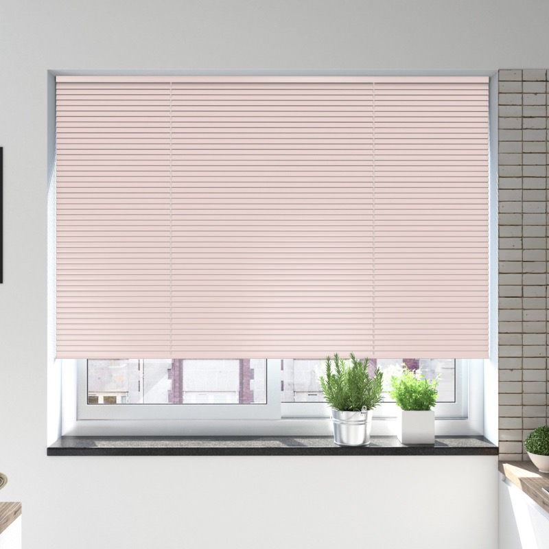 Soft Peach Venetian Blind