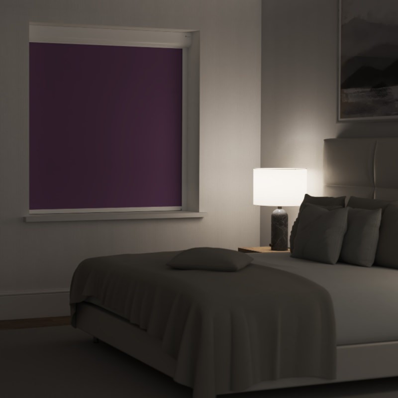 Bosa Plum Blackout XXL Cassette Blind
