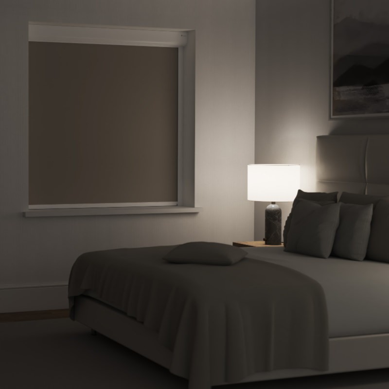 Bosa Taupe Reflect Blackout XXL Cassette Blind