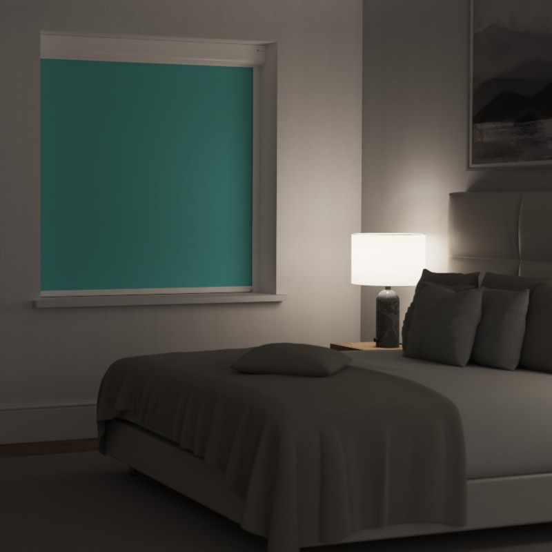 Bosa Turquoise Blackout XXL Cassette Blind