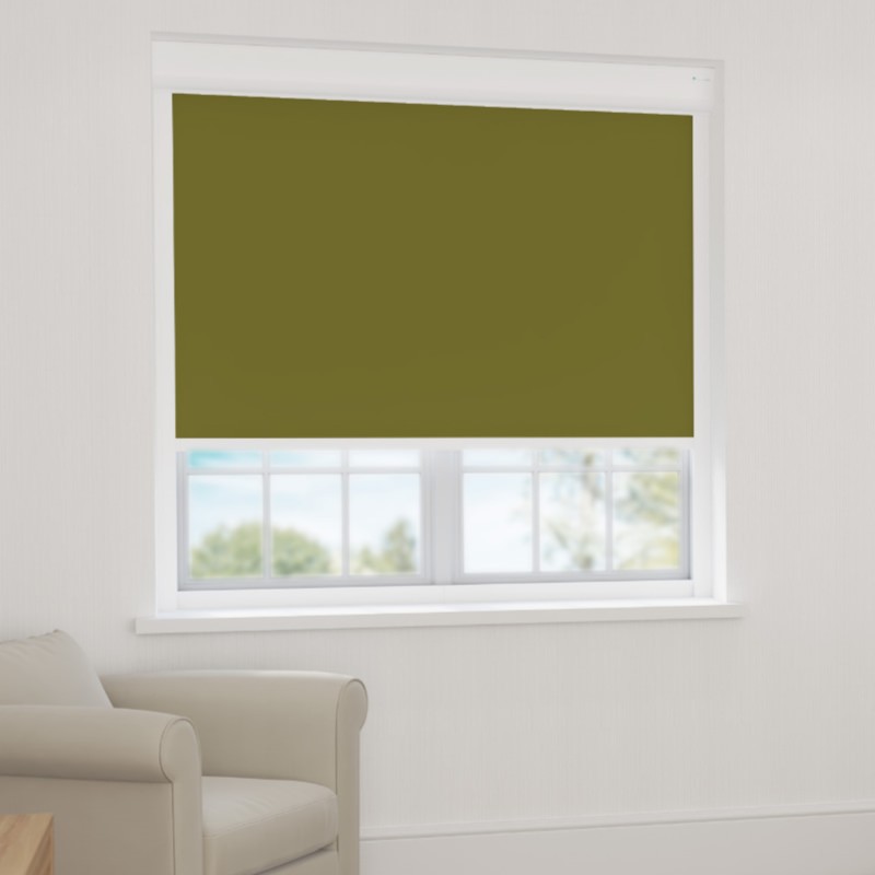 Bosa Marsh White Back Blackout XL Cassette Blind