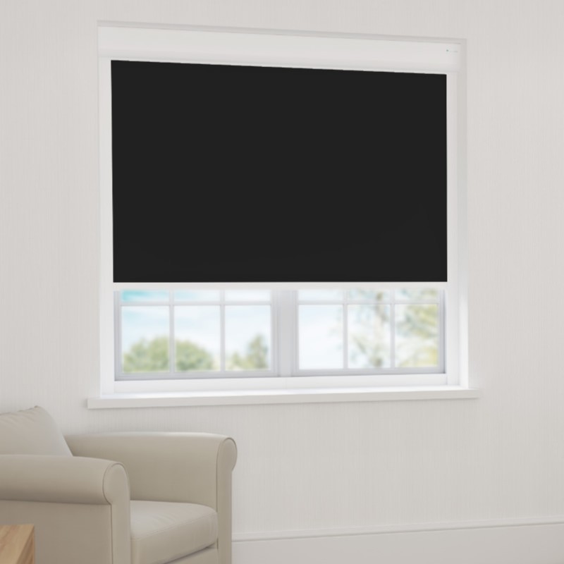 Bosa Onyx White Back Blackout XL Cassette Blind