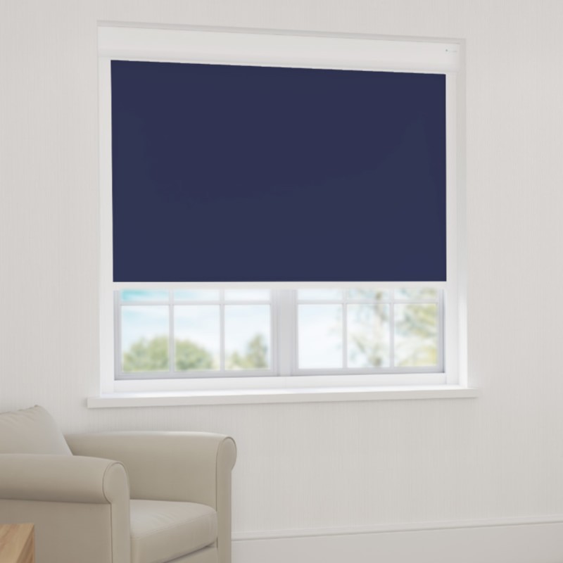 Bosa Oxford Blue Blackout XL Cassette Blind