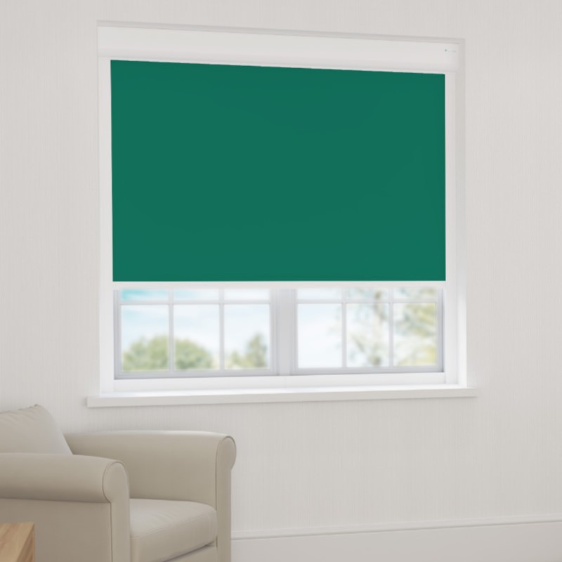 Bosa Pine Green Blackout XL Cassette Blind