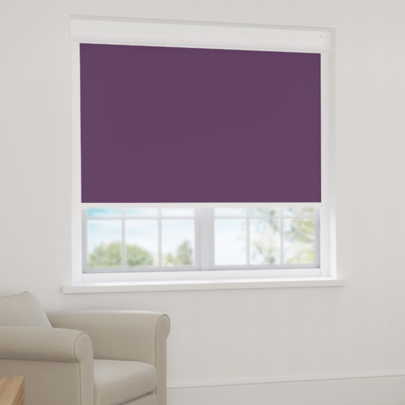 Bosa Plum Blackout XL Cassette Blind