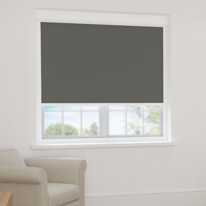 Bosa Slate White Back Blackout XL Cassette Blind