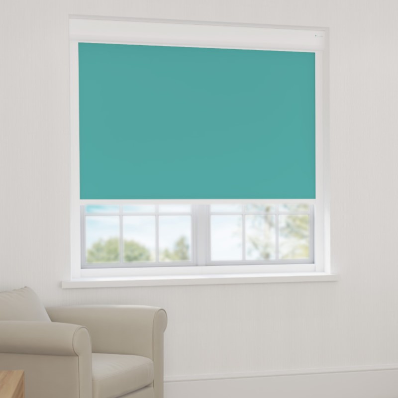 Bosa Turquoise Blackout XL Cassette Blind