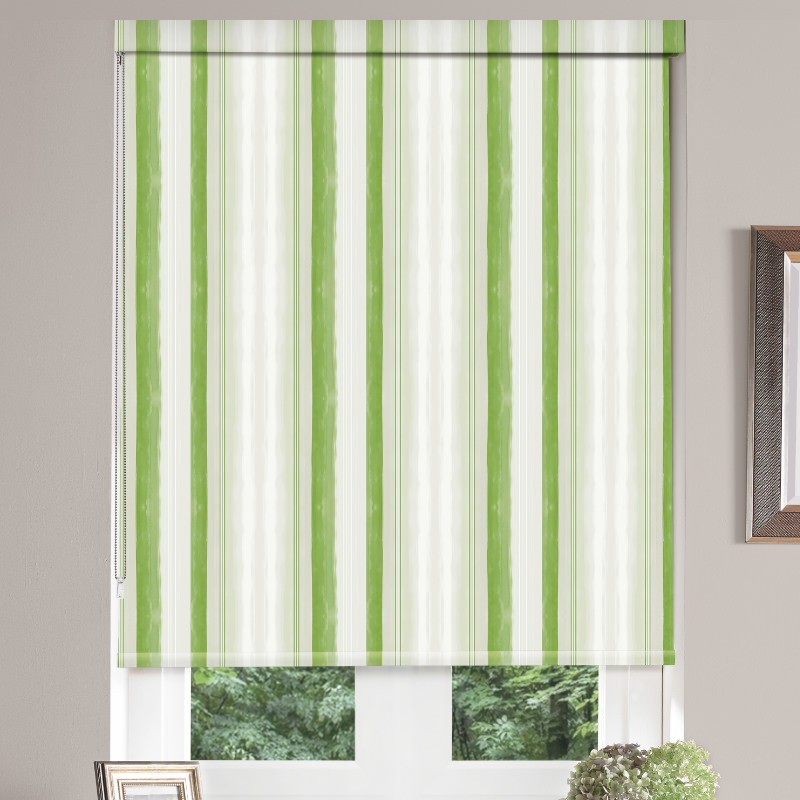 Belem Lime Dimout Roller Blind