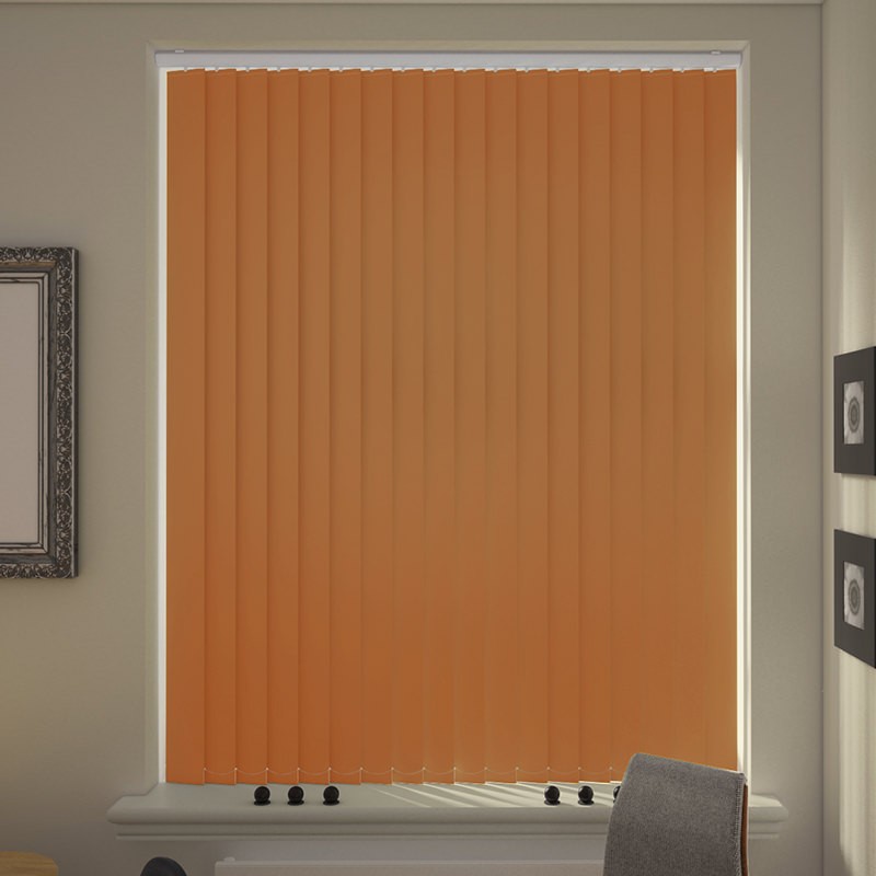 Bosa Chocolate Blackout Cordless Vertical Blind