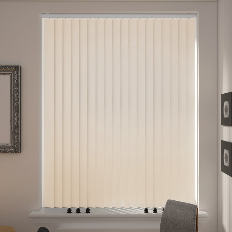 Bosa Cream Blackout Replacement Vertical Blind Slats