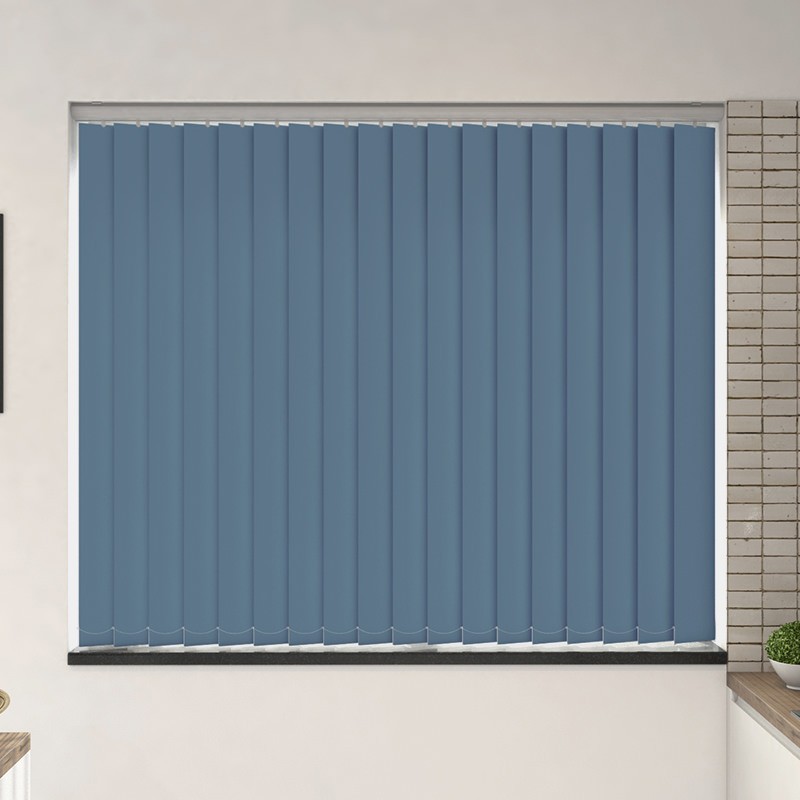 Bosa Denim Blackout Cordless Vertical Blind