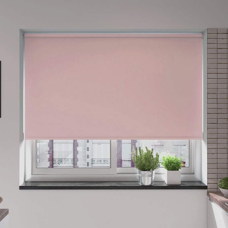 Bosa Dusty Pink Premium XL Blackout Roller Blind