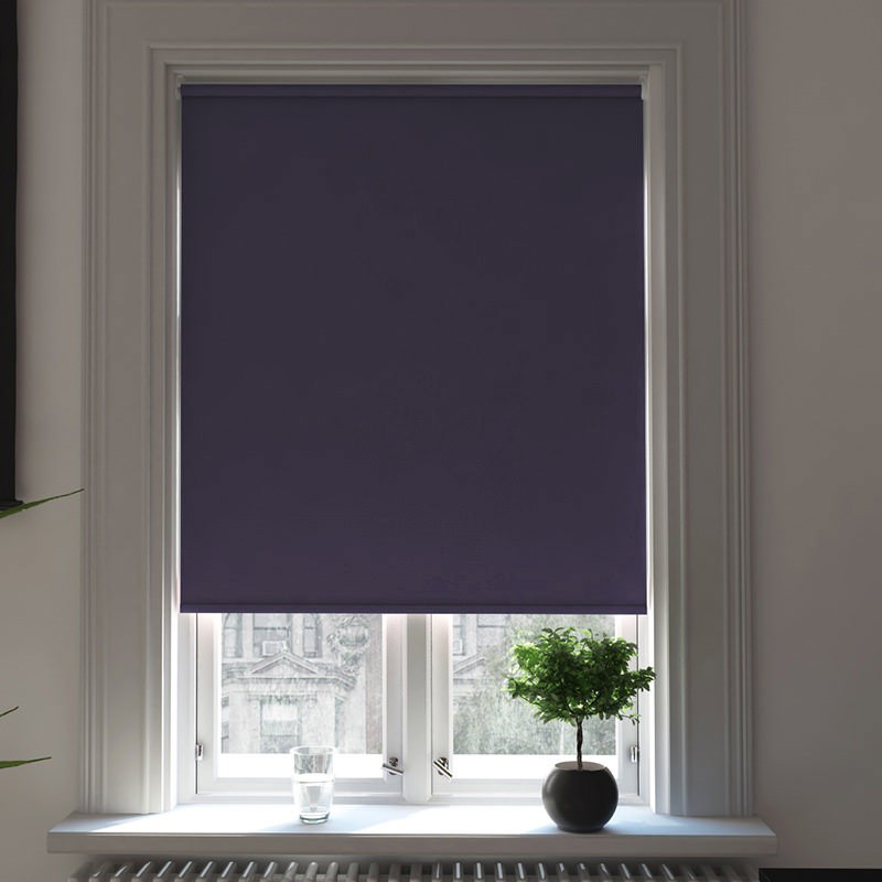 Bosa Reflect Oxford Blue Premium XL Blackout Roller Blind