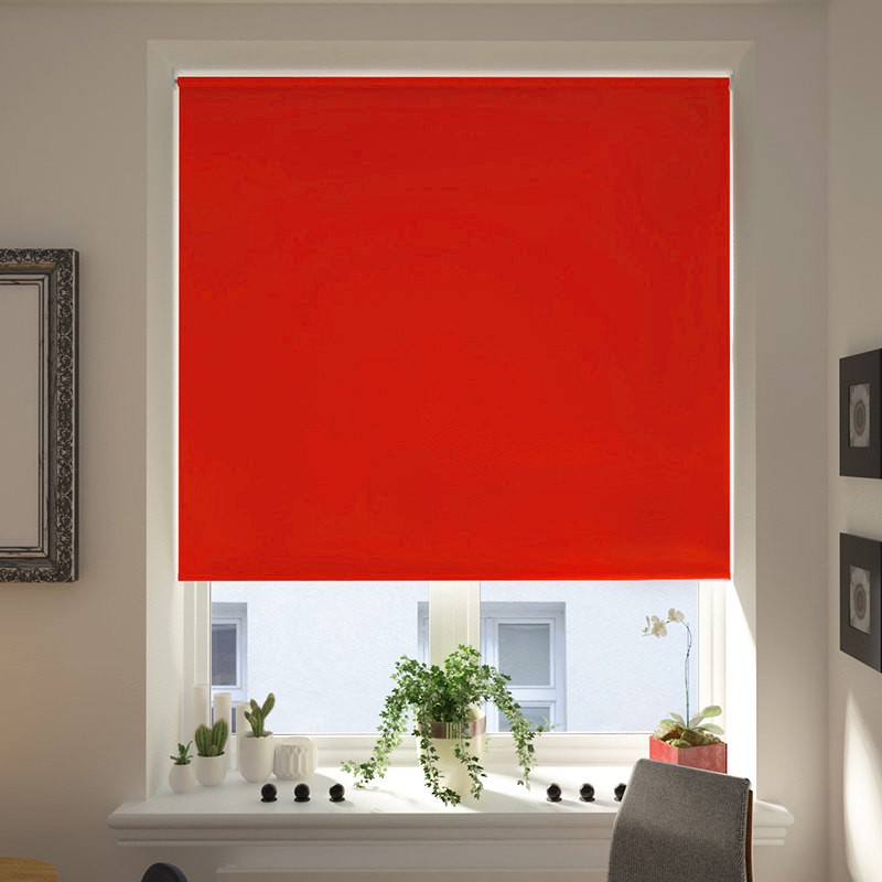 Bosa Reflect Scarlet Blackout Motion Smart Roller Blind