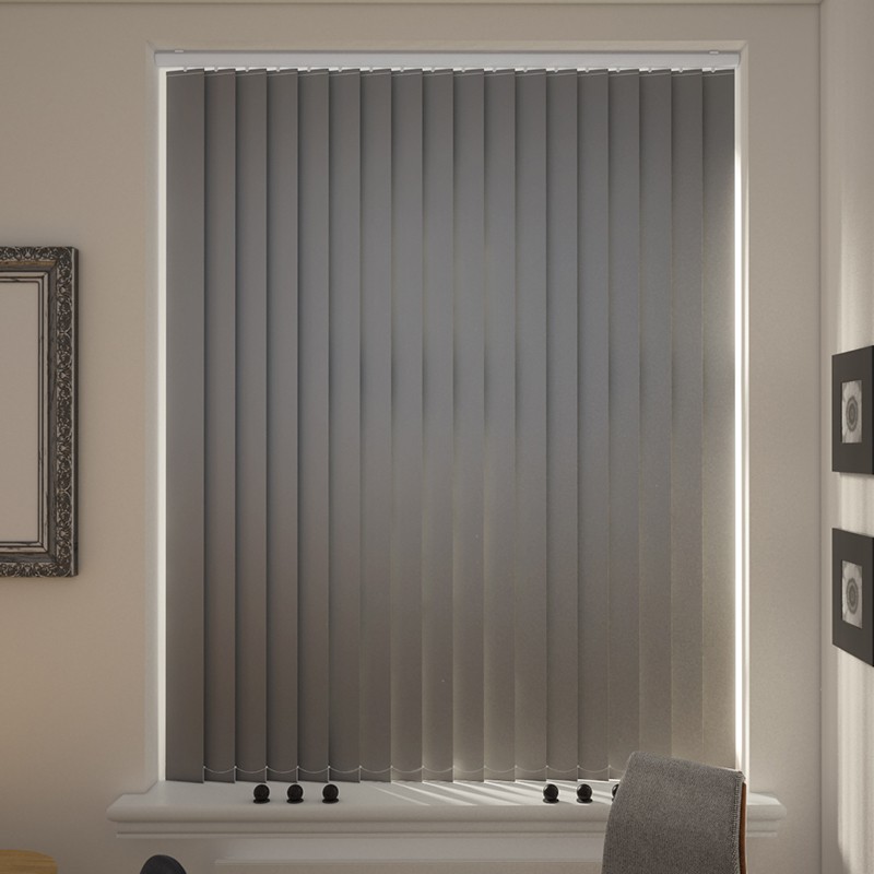 Bosa Slate Blackout Vertical Blind