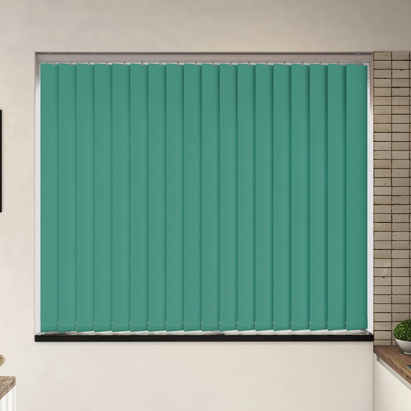 Bosa Turquoise Blackout Vertical Blind