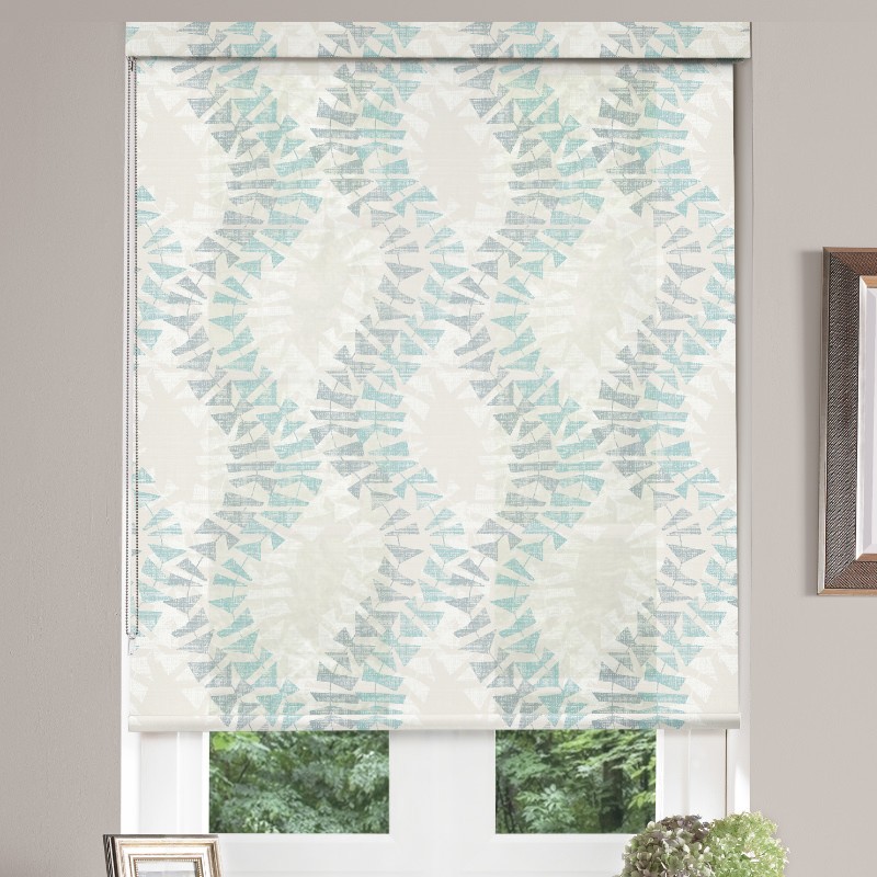 Caracas Aqua Dimout Roller Blind