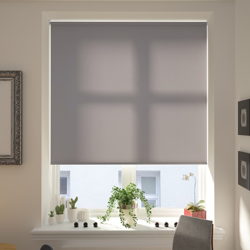 Catania Graphite Cordless Roller Blind