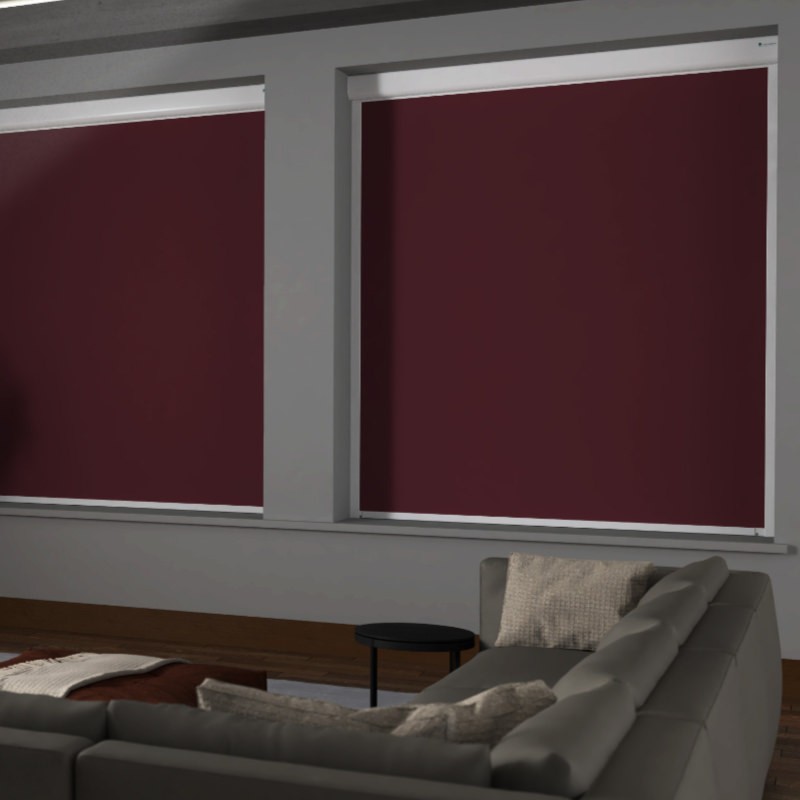 Bosa Cherry Blackout XXL Cassette Mains Electric Blind