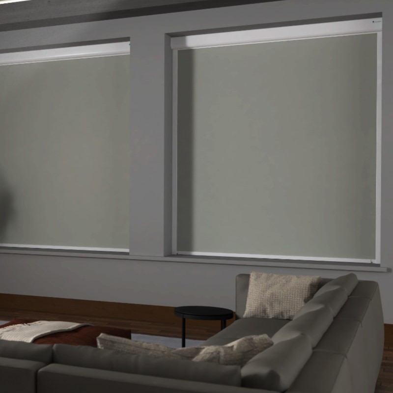Bosa Cream Blackout XXL Cassette Mains Electric Blind