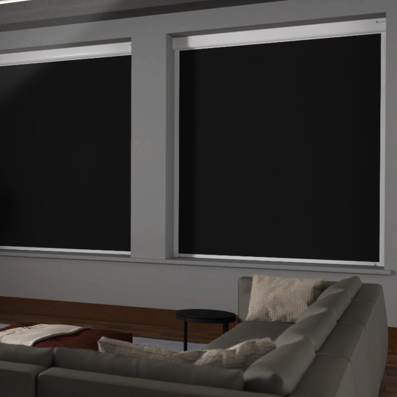 Bosa Onyx Blackout XXL Cassette Mains Electric Blind