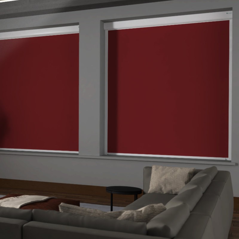Bosa Scarlet Reflect Blackout XXL Cassette Mains Electric Blind