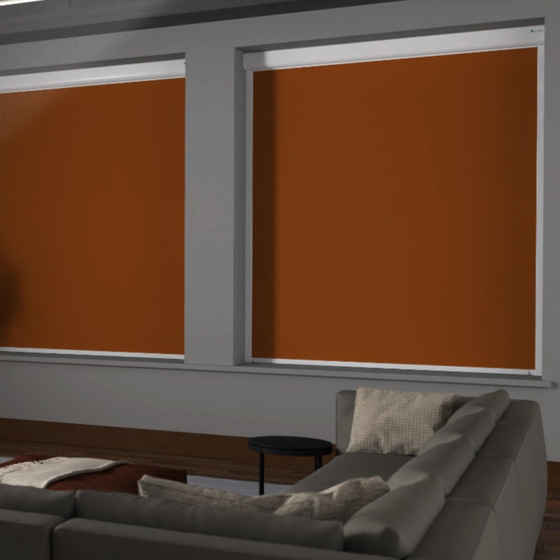 Bosa Tangerine Blackout XXL Cassette Mains Electric Blind