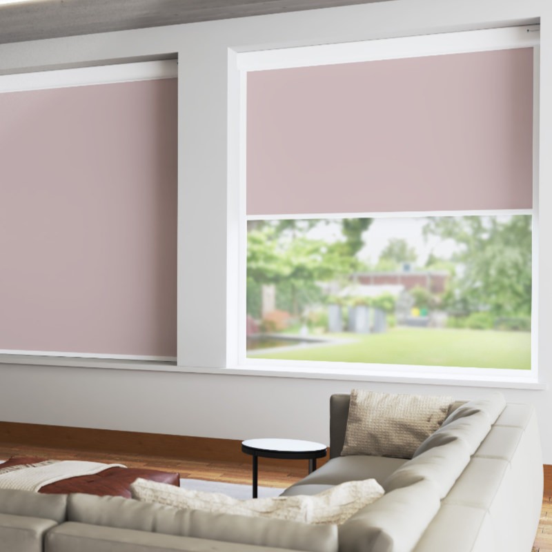 Bosa Rose Blackout XL Cassette Mains Electric Blind