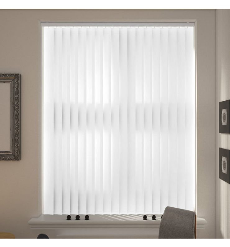 Amazon White Replacement Vertical Blind Slats