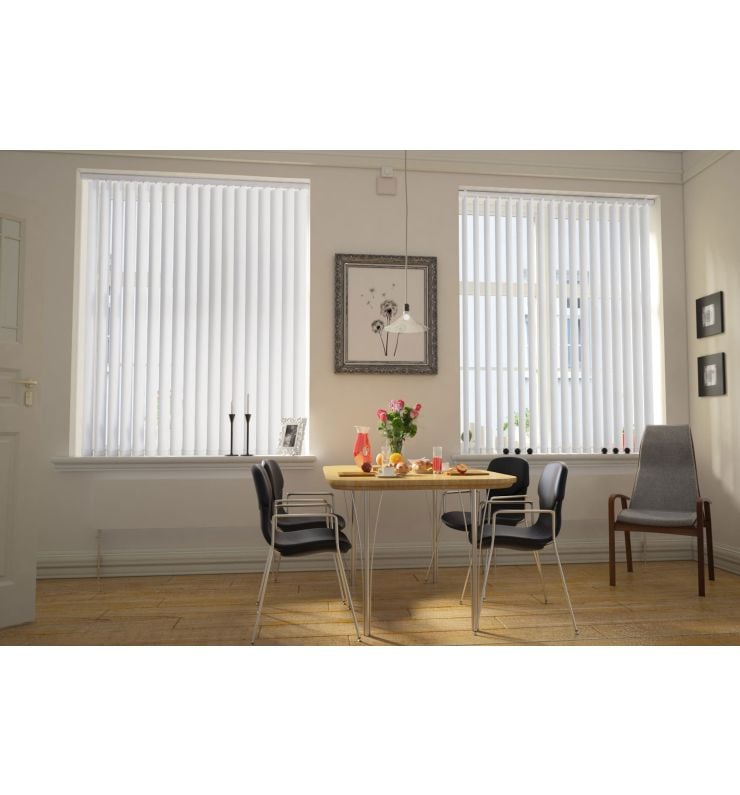 Amazon White Replacement Vertical Blind Slats
