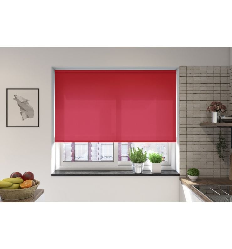 Catania Cherry XL Mains Electric Roller Blind
