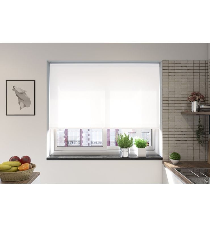ReClaim Powder Dimout Roller Blind
