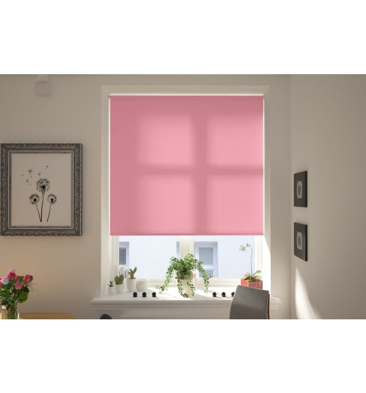 Saturn Heather Dimout Roller Blind