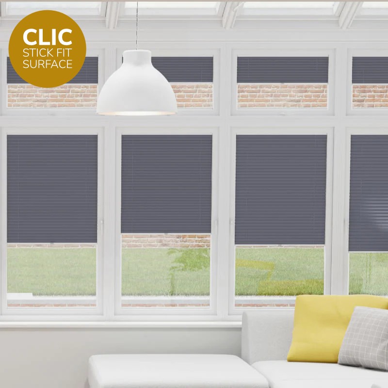 Clic Stick Fit Surface Eclipse Honeycomb Blackout Blind