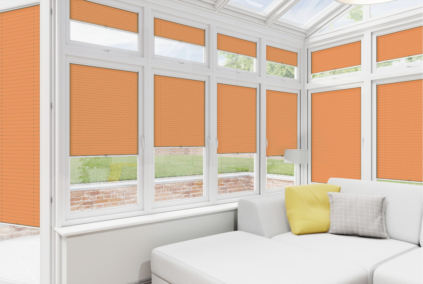 Clic Stick Fit Surface Jaffa Honeycomb Blackout Blind