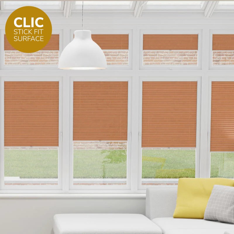 Clic Stick Fit Surface Jaffa Honeycomb Blind