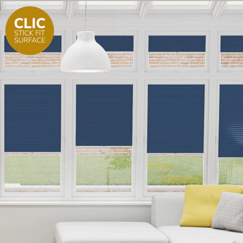 Clic Stick Fit Surface Jeans Honeycomb Blackout Blind