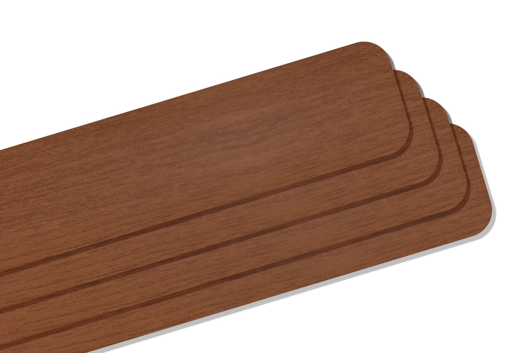 Clic Stick Fit Surface Oak Venetian Blind