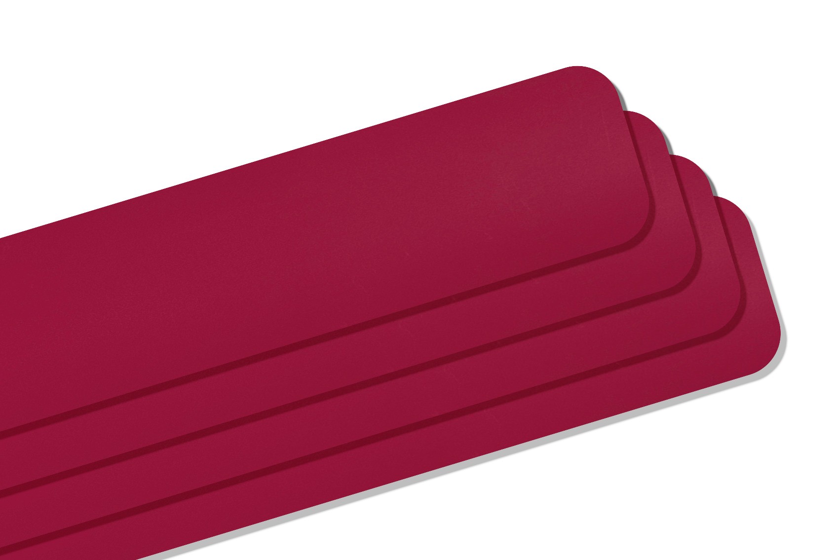 Clic Stick Fit Surface Red Berry Venetian Blind