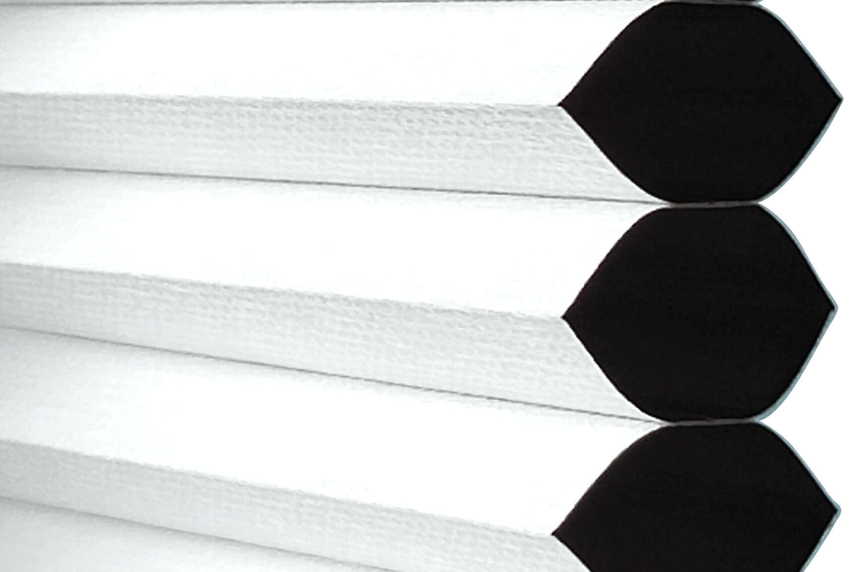 Clic Stick Fit Surface Snow White Honeycomb Blackout Blind