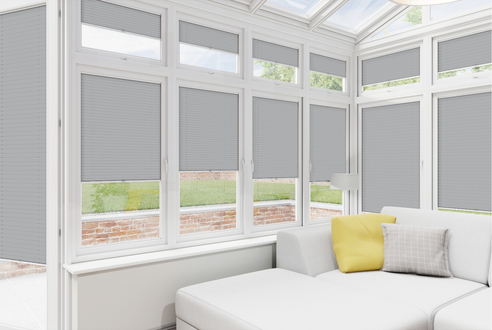 Clic Stick Fit Surface Steel Honeycomb Blackout Blind