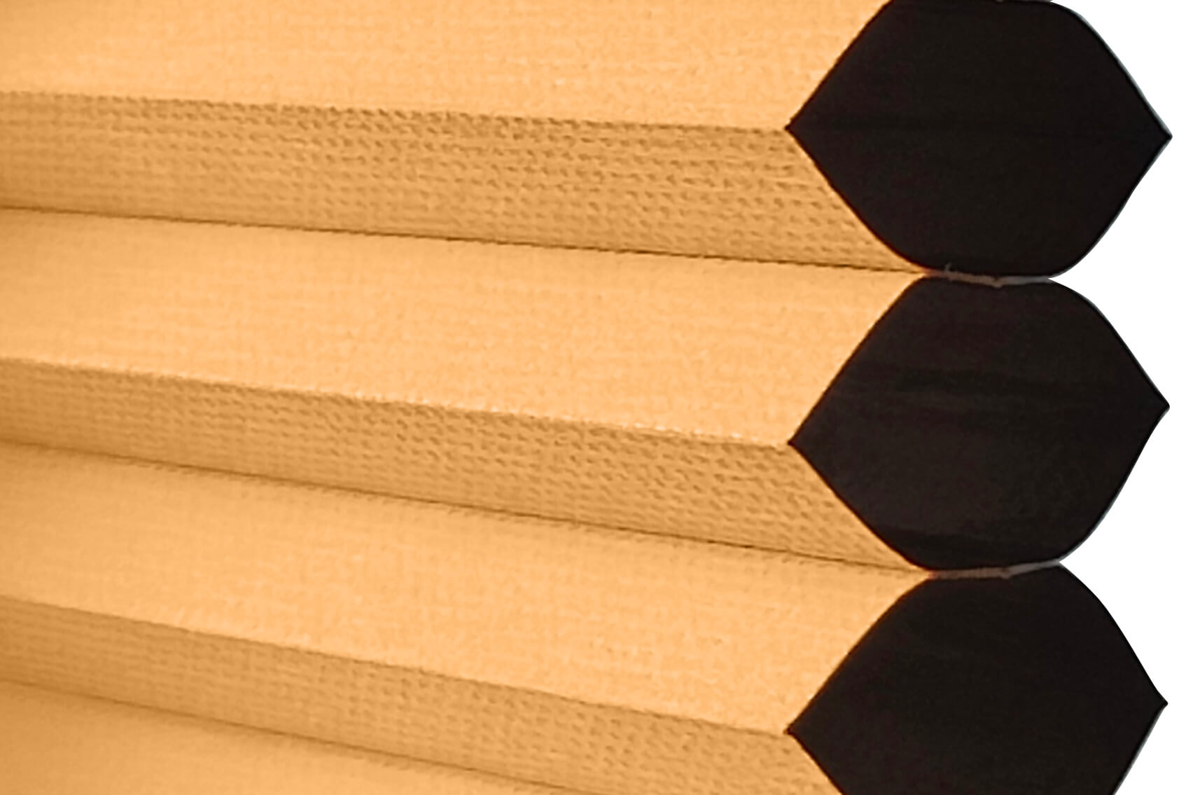 Clic Stick Fit Surface Yellow Honeycomb Blackout Blind