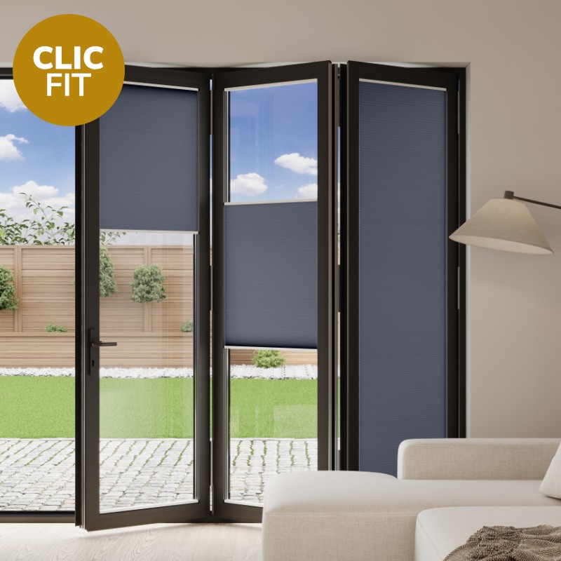 Prestige Clic Fit Eclipse Honeycomb BiFold Door Blind